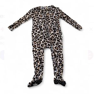Posh Peanut Leopard print onsie